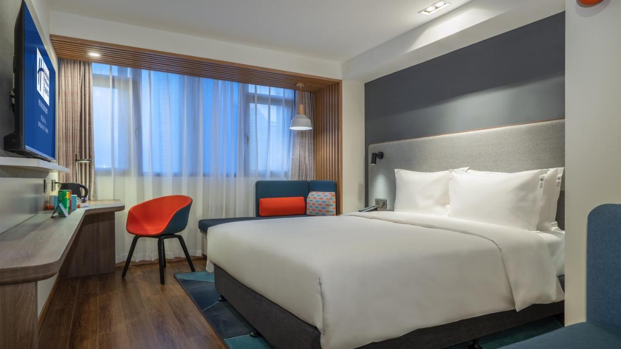 Holiday Inn Express Qingdao City Center By Ihg Buitenkant foto