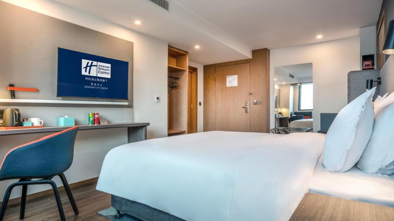 Holiday Inn Express Qingdao City Center By Ihg Buitenkant foto