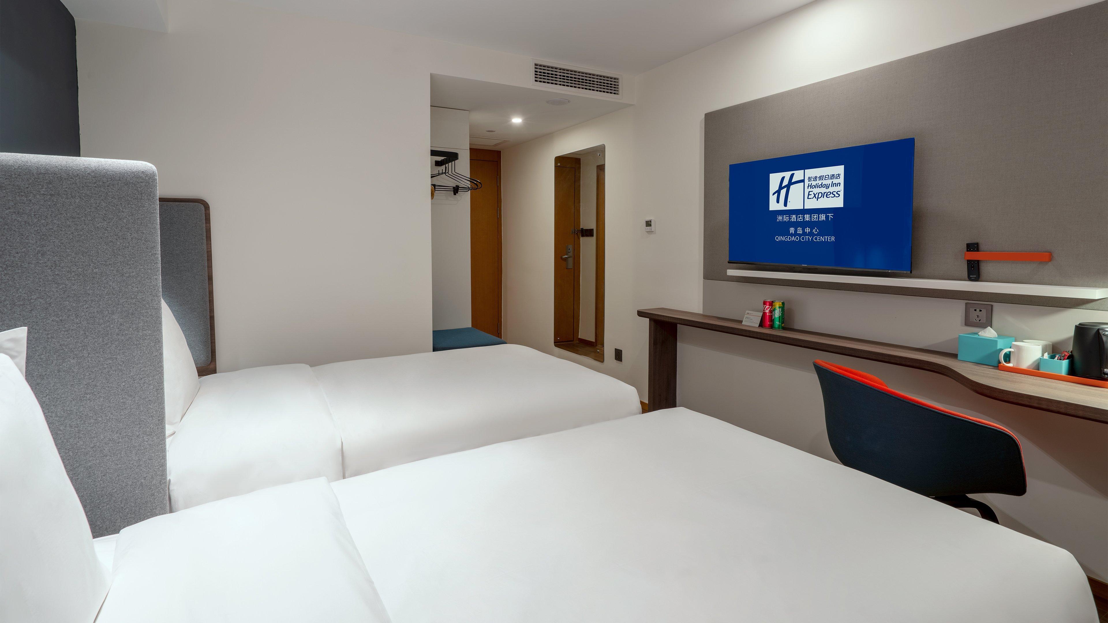 Holiday Inn Express Qingdao City Center By Ihg Buitenkant foto