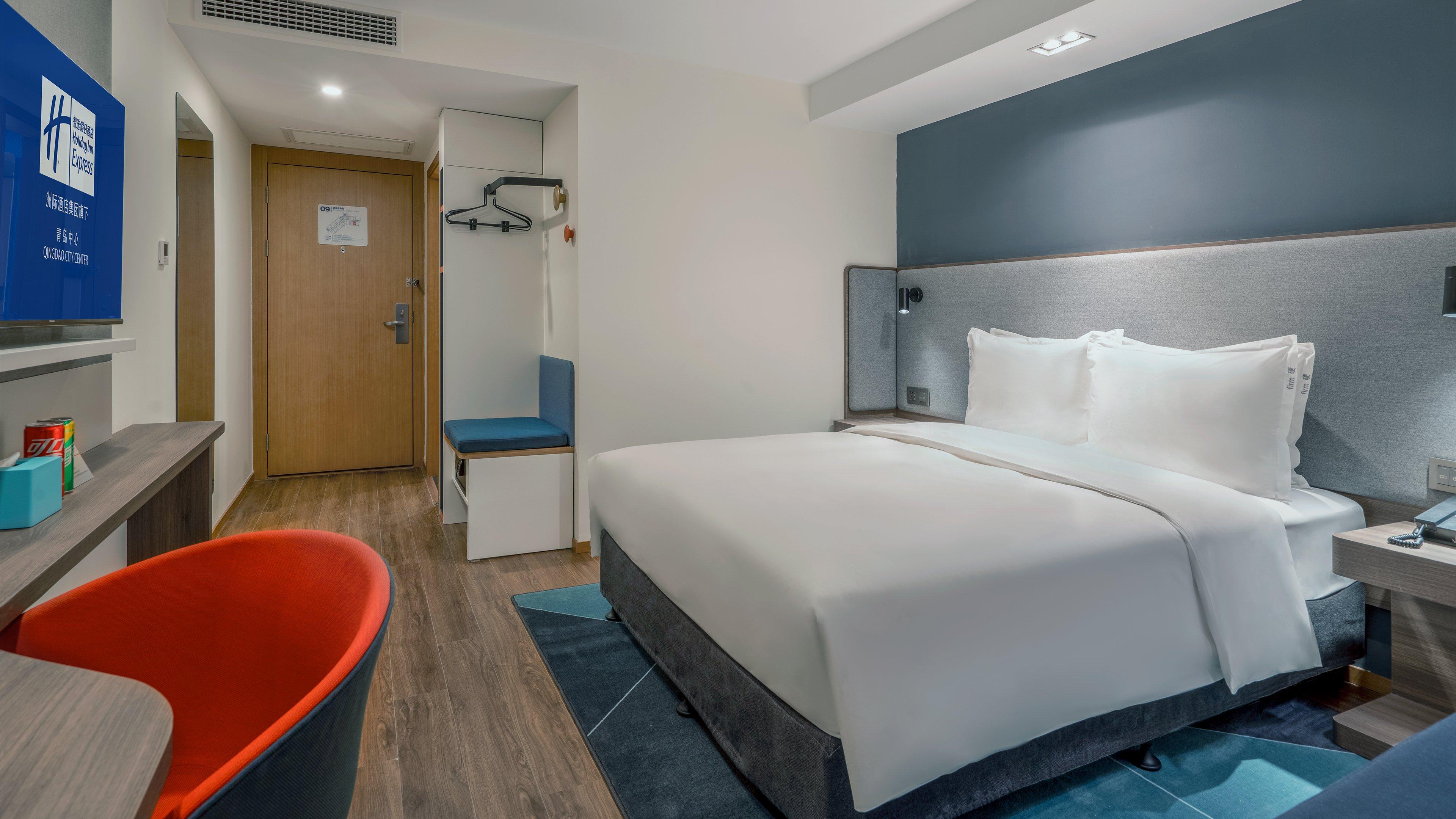 Holiday Inn Express Qingdao City Center By Ihg Buitenkant foto