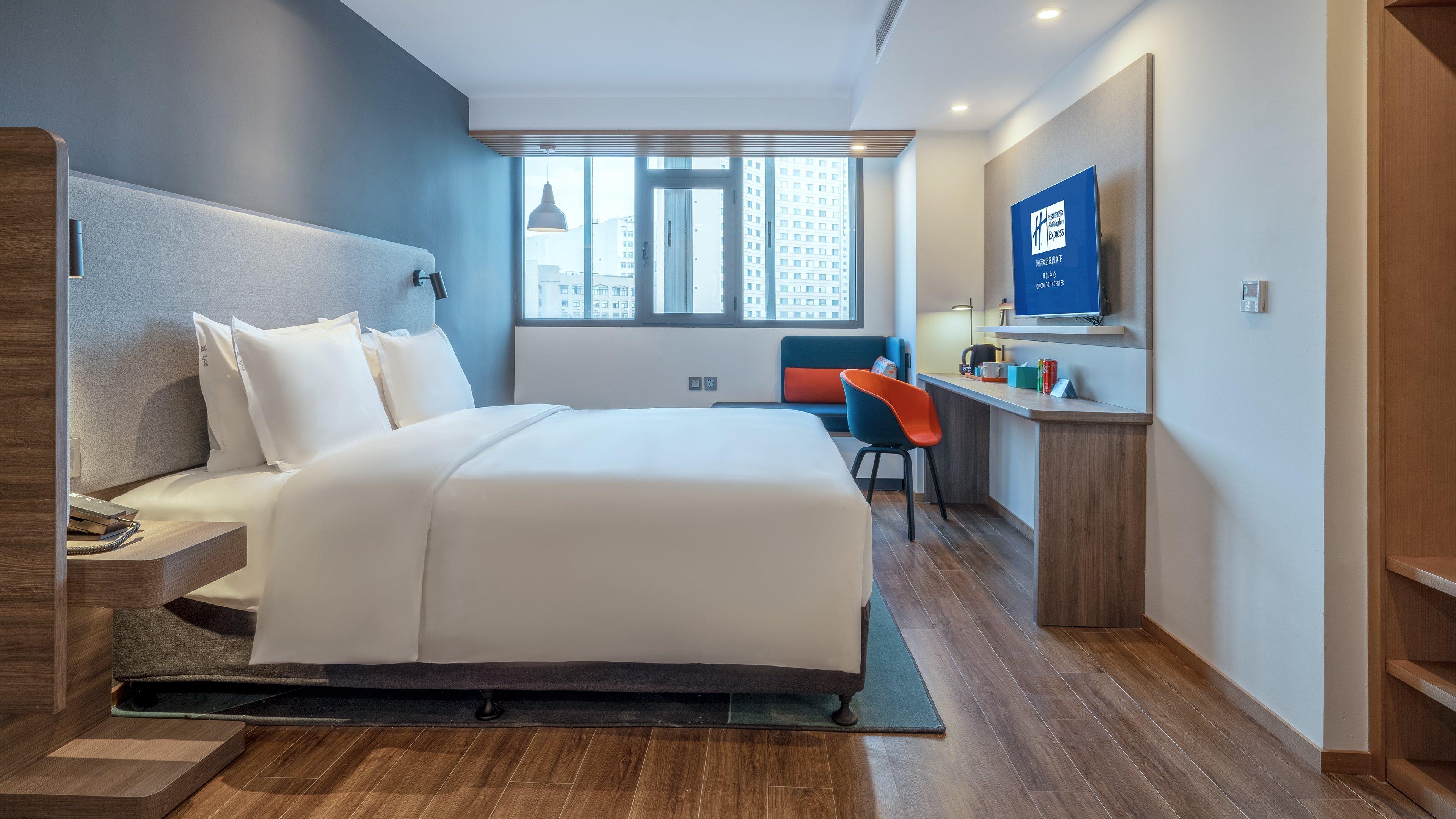 Holiday Inn Express Qingdao City Center By Ihg Buitenkant foto