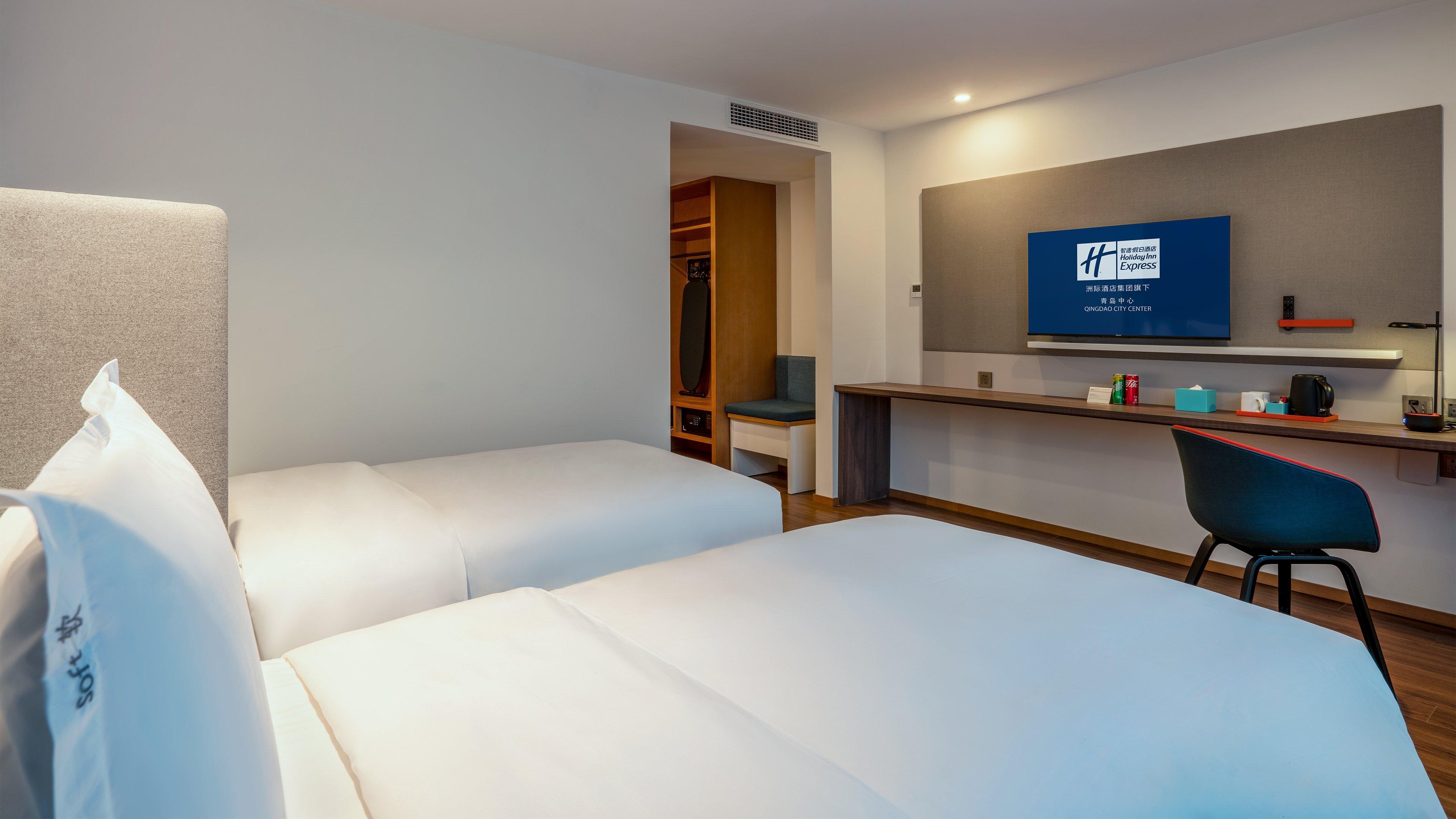 Holiday Inn Express Qingdao City Center By Ihg Buitenkant foto