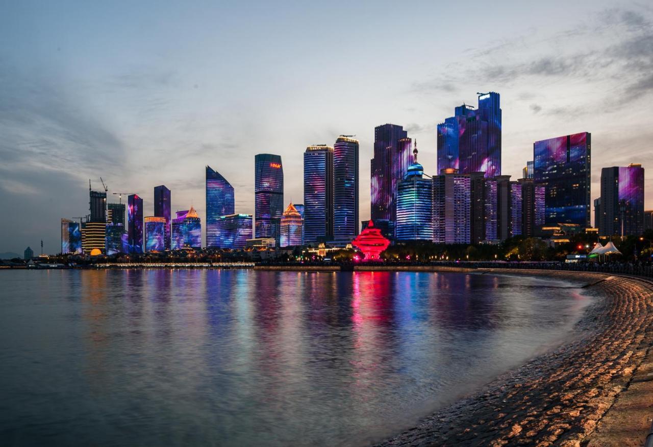 Holiday Inn Express Qingdao City Center By Ihg Buitenkant foto